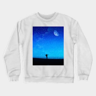 BLUE NIGHT. Crewneck Sweatshirt